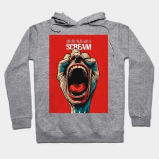 Screaming Hand: Sometimes We All Want to Scream Hoodie